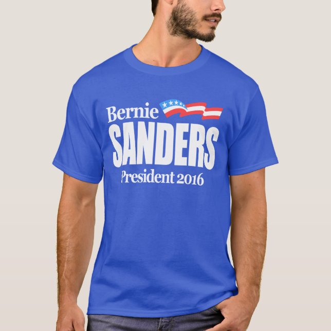Bernie Sanders 2016 T Shirt (Framsida)
