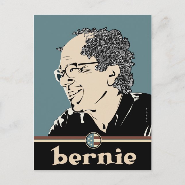 Bernie Sanders 2016 Vykort (Framsida)