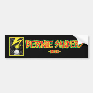 Bernie Sanders 2020 D.C. Blixtnedslag Bildekal