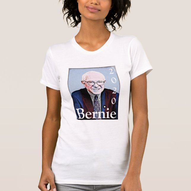 Bernie Sanders 2020 Presidentval T Shirt (Framsida)