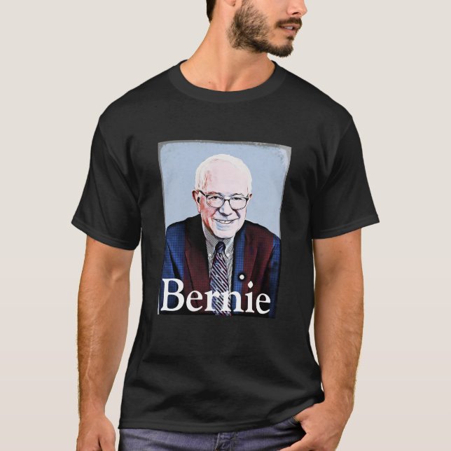 Bernie Sanders 2020 Presidentval T Shirt (Framsida)