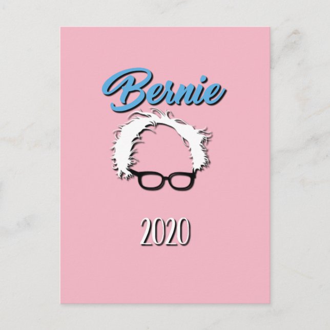 Bernie Sanders 2020 Protest Postcard Vykort (Framsida)