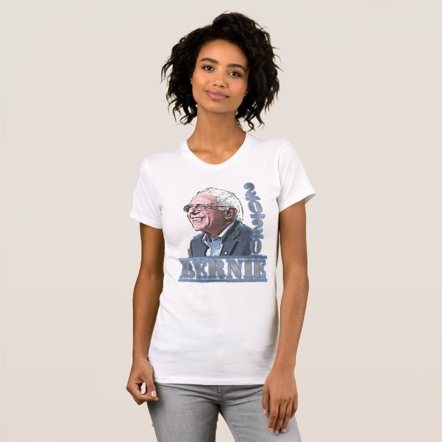 Bernie Sanders 2020: Tshirt för valstöd T-shirt (Hel framsida)