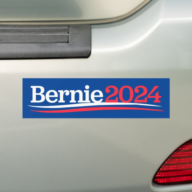 Bernie Sanders 2024 Bernie 2024 Bildekal (På Bil)