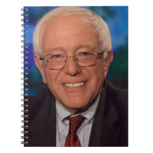 Bernie Sanders Anteckningsbok Med Spiral