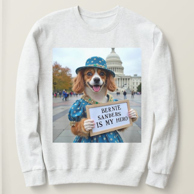 Bernie Sanders är min Hero T Shirt (Design framsida)