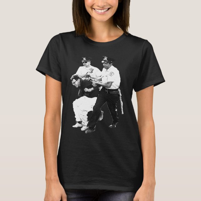 Bernie Sanders Arrested T Shirt (Framsida)