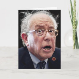 Bernie Sanders Birthday Card Helgkort