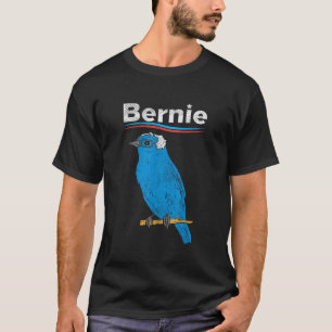 Bernie Sanders Blue Bird Glasses Wig 2020 Val T Shirt