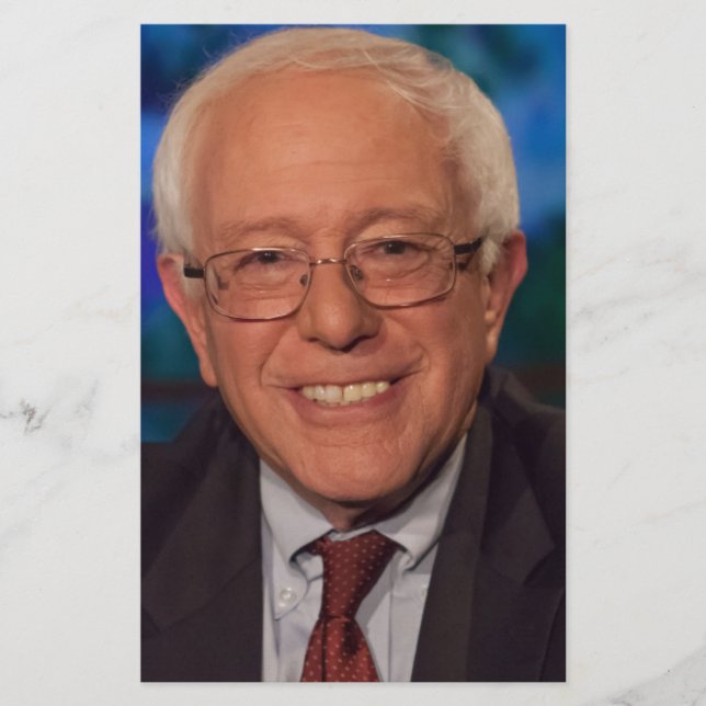 Bernie Sanders Brevpapper (Framsida)