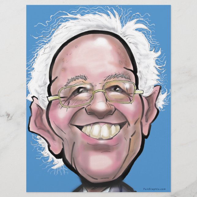 Bernie Sanders Caricature (Framsida)