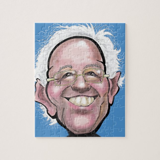 Bernie Sanders Caricature Pussel (Vertikal)