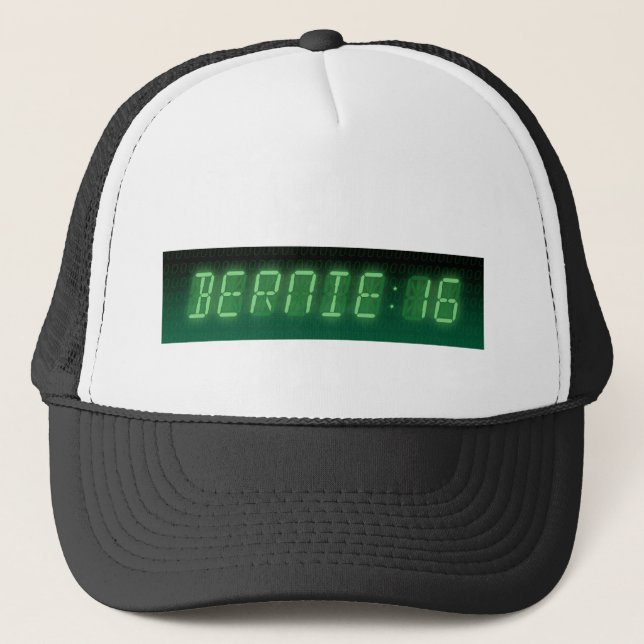 Bernie Sanders Digital Readout Keps (Framsida)