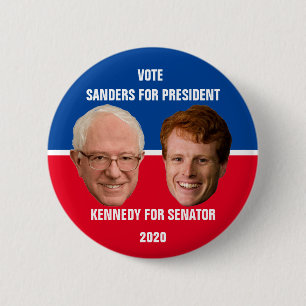 Bernie Sanders för ordförande 2020 Knapp
