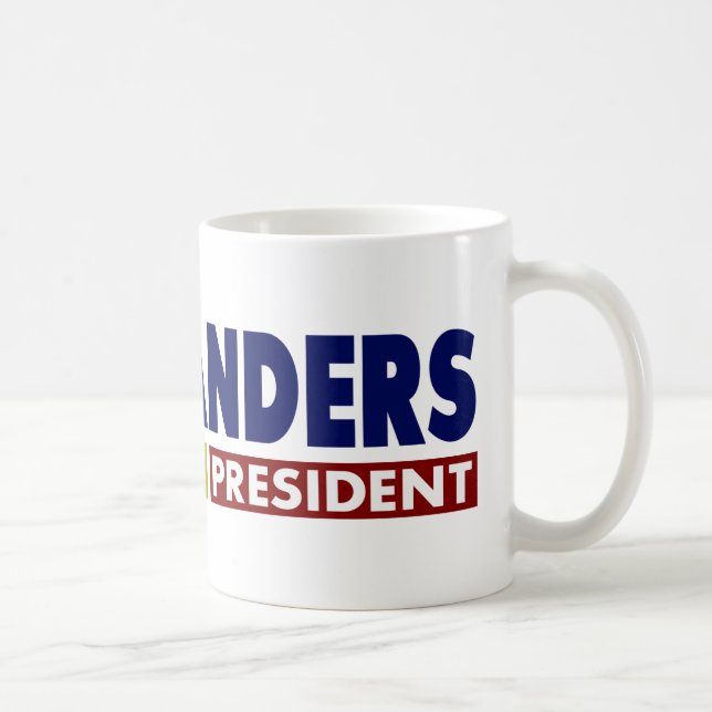 Bernie Sanders för ordförande V1 Kaffemugg (Höger)
