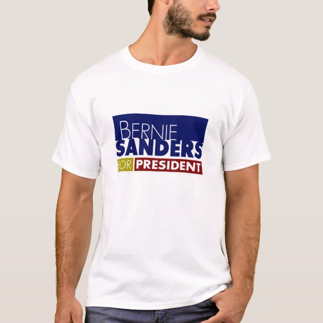 Bernie Sanders för ordförande V1 T-shirt (Framsida)