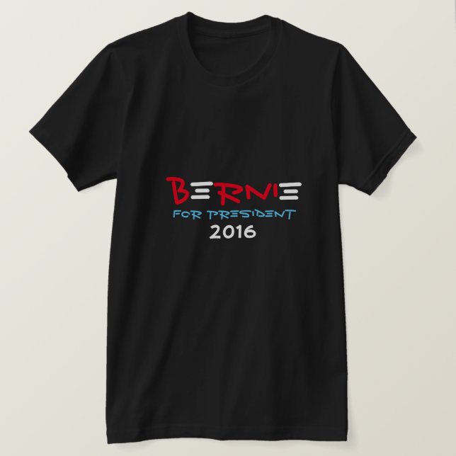 Bernie Sanders för president T Shirt (Design framsida)