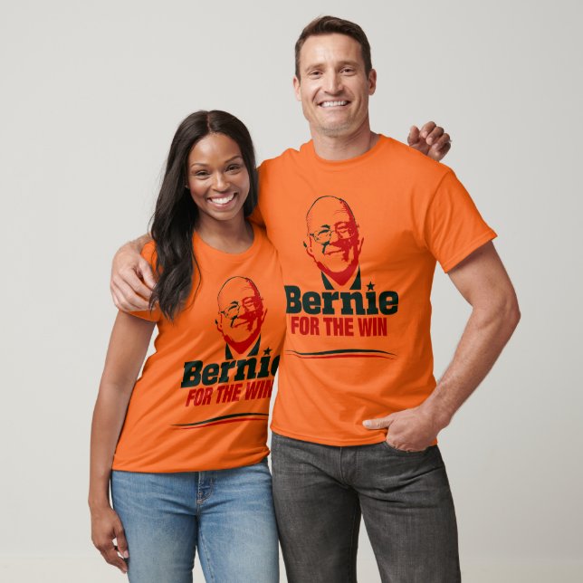 Bernie Sanders för Win 2016 Shirts för manar T Shirt (Unisex)