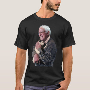Bernie Sanders Hugger Cat Shirt Cute Animal Älskar T
