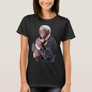 Bernie Sanders Hugger Cat Shirt Cute Animal Älskar T