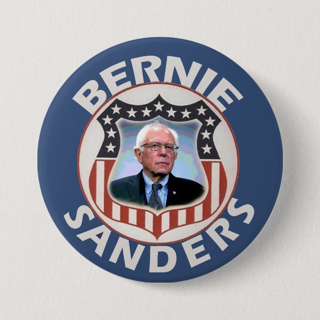 Bernie Sanders Knapp (Framsida)