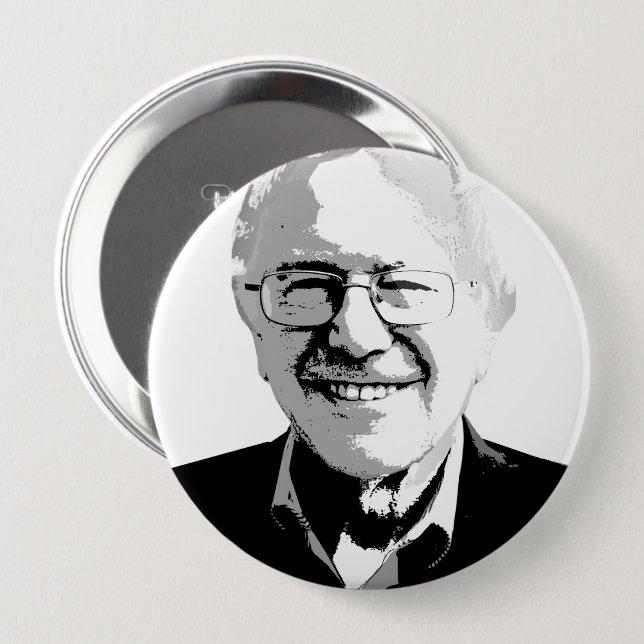 Bernie Sanders Knapp (Framsida & baksida)