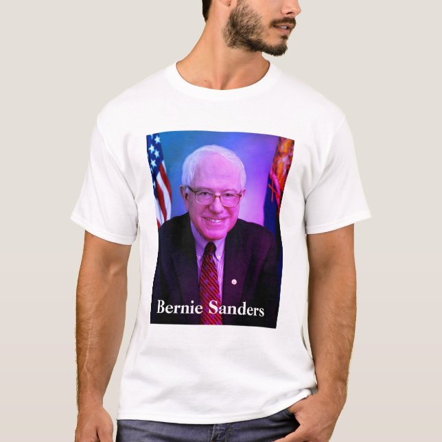 Bernie Sanders, kongressman, senator, borgmästare, T Shirt (Framsida)