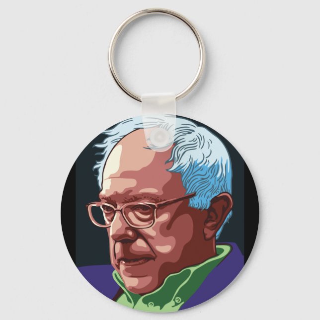 Bernie Sanders Nyckelring (Framsida)