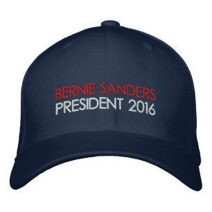 Bernie Sanders Ordförande 2016 Broderad Keps