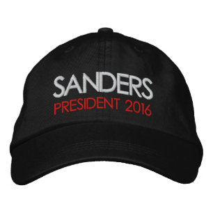Bernie Sanders Ordförande 2016 Broderad Keps