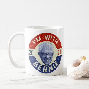 Bernie Sanders Ordförande för 2020 Demokrat Photo Kaffemugg