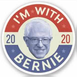 Bernie Sanders Ordförande för 2020 Demokrat Photo Klistermärken