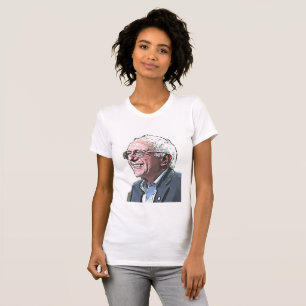 Bernie Sanders Polisstöd Tshirt T-shirt