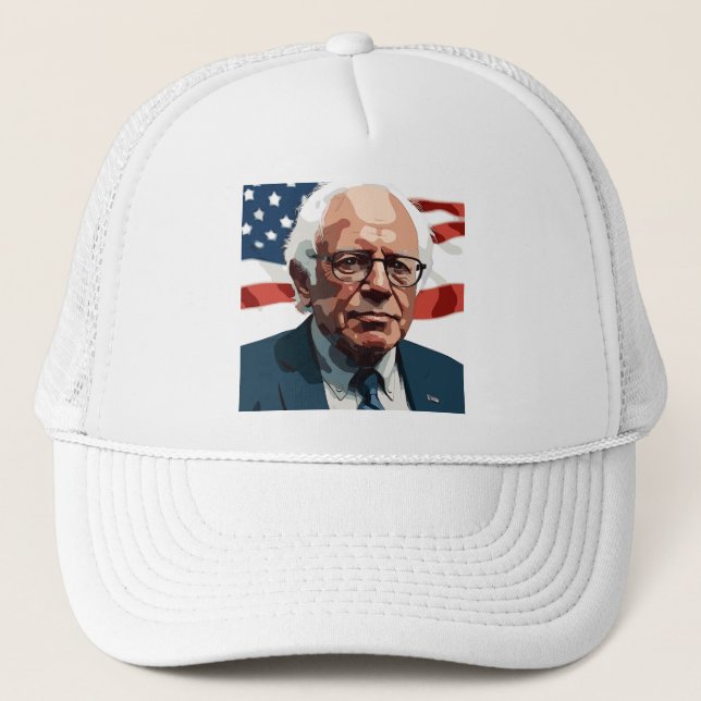 Bernie Sanders Porträtt Keps (Framsida)