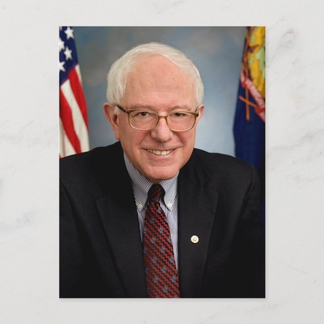 Bernie Sanders Postcard Vykort (Framsida)