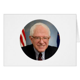 bernie sanders President Hälsningskort