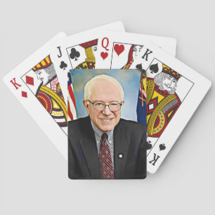 Bernie Sanders stödjer digitala konsthandlingar Kortlek