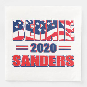 Bernie Sanders till ordförande 2020 Pappersservett