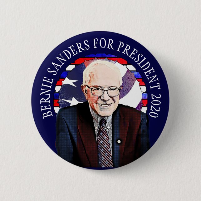 Bernie Sanders till talman 2020 Knapp (Framsida)