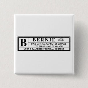 Bernie Sanders Warning Label Knapp