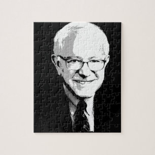 Bernie slipmaskinansikte pussel