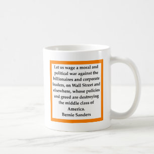 Bernie slipmaskincitationstecken kaffemugg