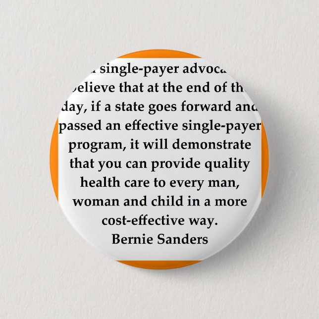Bernie slipmaskincitationstecken knapp (Framsida)