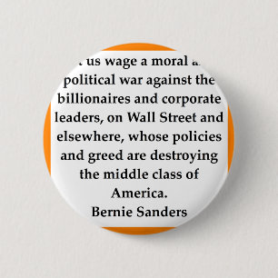 Bernie slipmaskincitationstecken knapp