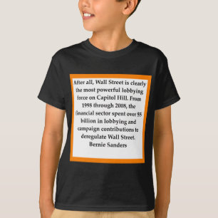 Bernie slipmaskincitationstecken tee shirt