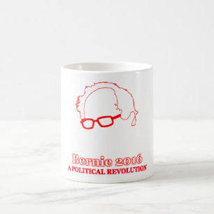 Bernie slipmaskiner 2016 politiska muggar för en