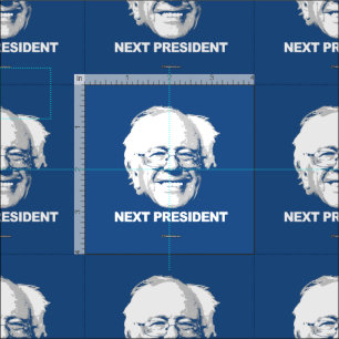 Bernie slipmaskiner är den nästa presidenten tyg