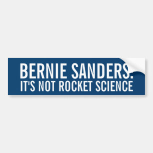 Bernie slipmaskiner är det inte raketvetenskap bildekal