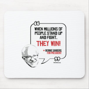Bernie slipmaskiner citerar upp - stativ och slås musmatta