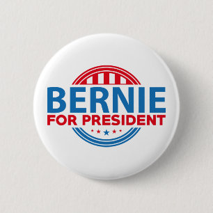Bernie slipmaskiner för president knapp